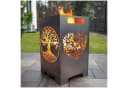 tuning-art Feuerkorb FK01-H45 Feuertonne Rostpatina Massiv Bild 2