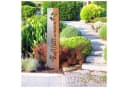 tuning-art Gartenstecker Willkommen Edelrost Stahl Bild 2