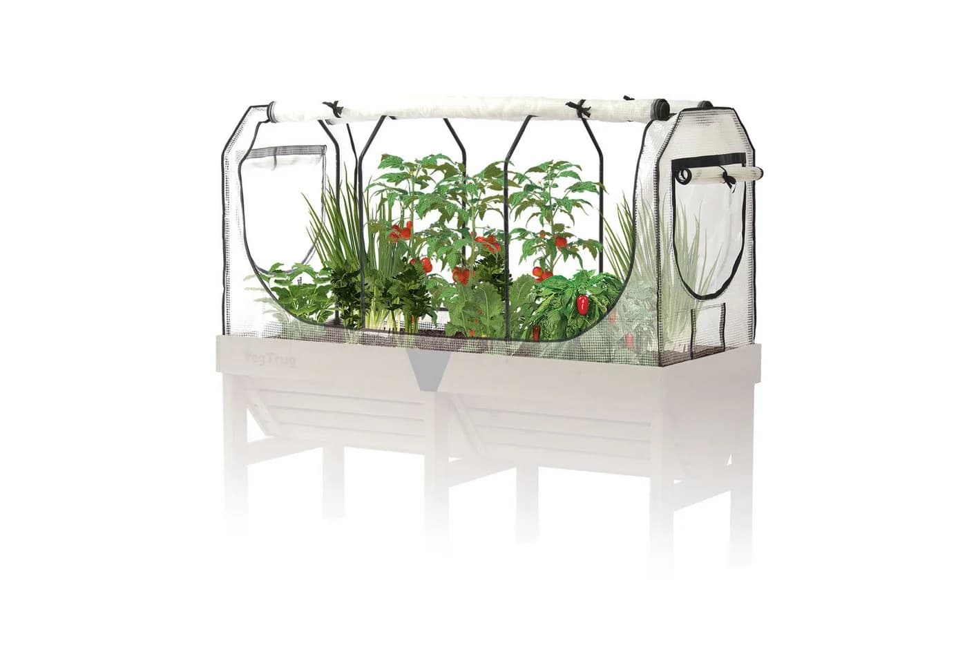 VegTrug Gewächshaus Aufsatz für Hochbeete - Bild 2