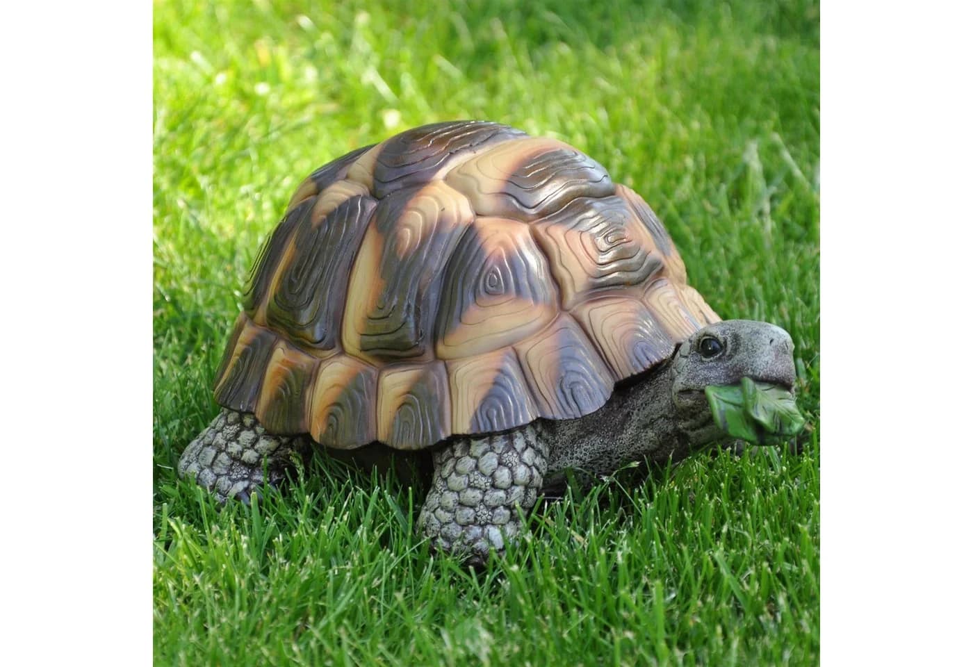 dazikemo Gartenfigur Schildkröte Kunststein - Bild 4