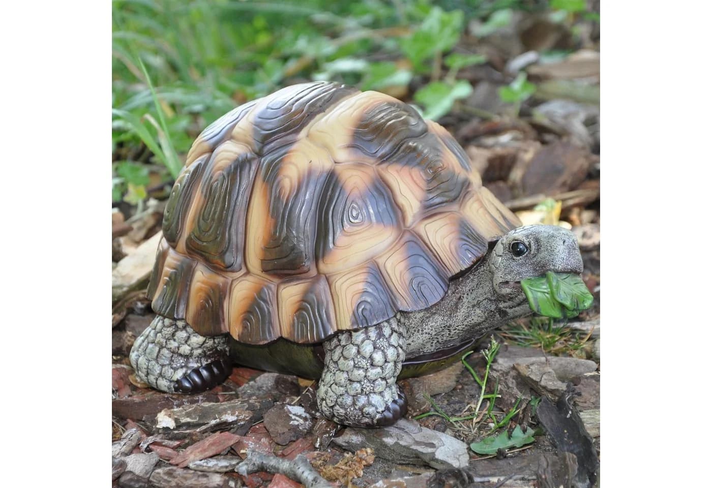 dazikemo Gartenfigur Schildkröte Kunststein - Bild 5
