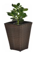 dazikemo Blumenkasten Sanssouci Poly Rattan Braun 40 cm Bild 3