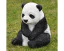 Dazikemo Gartenfigur Sitzender Pandabär Kunststein Deko Bild 2