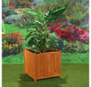 Melko Pflanzkübel Blumenkasten 2 Stück 50cm Fichtenholz Bild 1