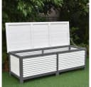 Melko Gartenbox 140cm Aufbewahrungsbox Fichtenholz Bild 1