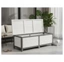 Melko Gartenbox 140cm Aufbewahrungsbox Fichtenholz Bild 2