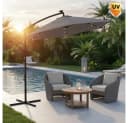 Melko Sonnenschirm 350 cm mit LED-Beleuchtung Bild 2
