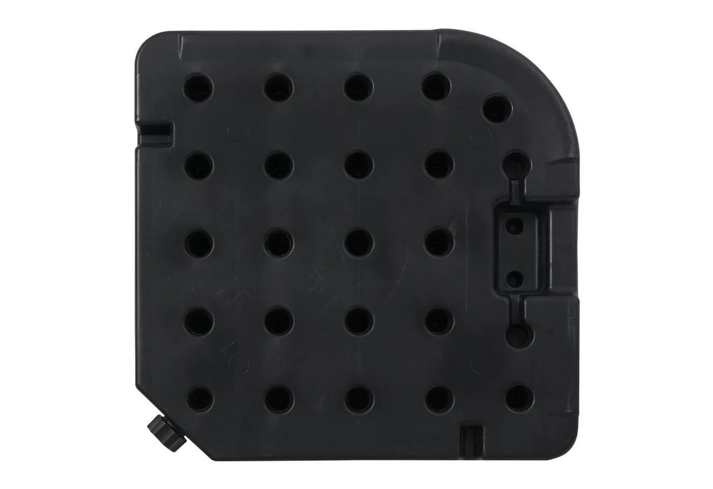 Melko Schirmständer 4er Set Schwarz Kunststoff 60L/80kg - Bild 4