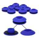 Melko Pool-Abdeckplane Solarfolie mit 10 Ösen PVC Blau/Schwarz Bild 4