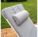 Melko Gartenliege Polyrattan inkl. Kissen & Kopfstütze Bild 3