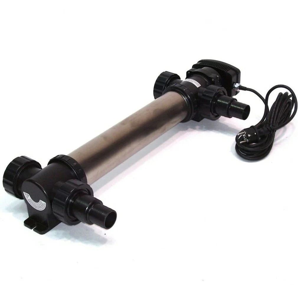 Apex Teichfilter 55008 Edelstahl UV-C Lichtfilter 72W