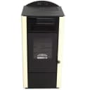 Apex Pelletofen 9,5 kW Schwarz mit Fernbedienung und ECO-Modus Bild 3