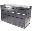 Apex Mülltonnenbox 3er 240L Anthrazitgrau Bild 1