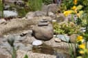 Aquagart Steinfolie Sandfarben 16m Teichrand Bachlauf Bild 5