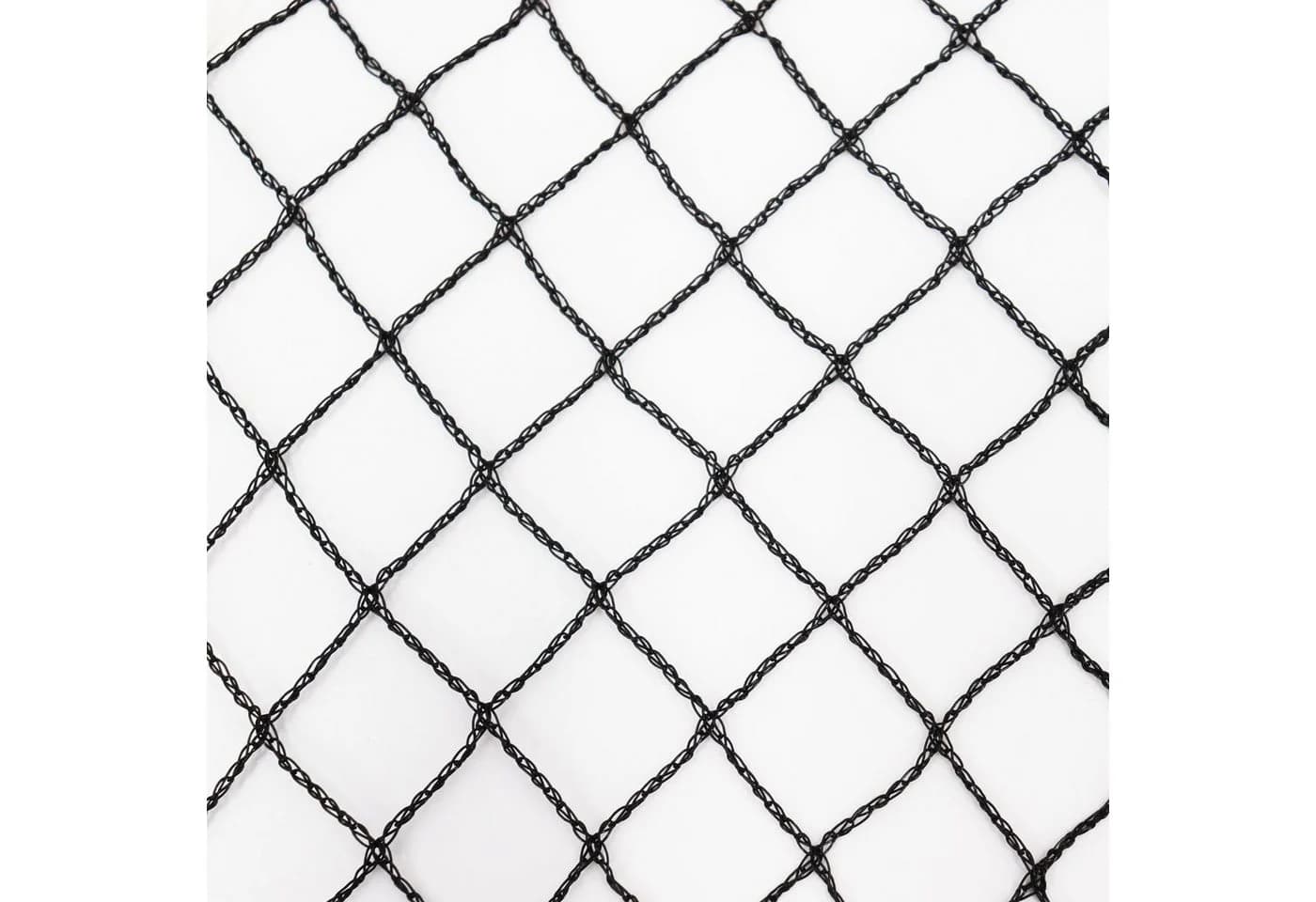 Aquagart Teichnetz 4x4m Schwarz Robust Vogelschutznetz - Bild 2