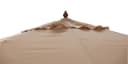 BURI Sonnenschirm Holz 3m Beige Gartenschirm Bild 1