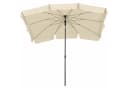 BURI Sonnenschirm Beige Natur 210x140 cm Rechteckig Knickbar Bild 2