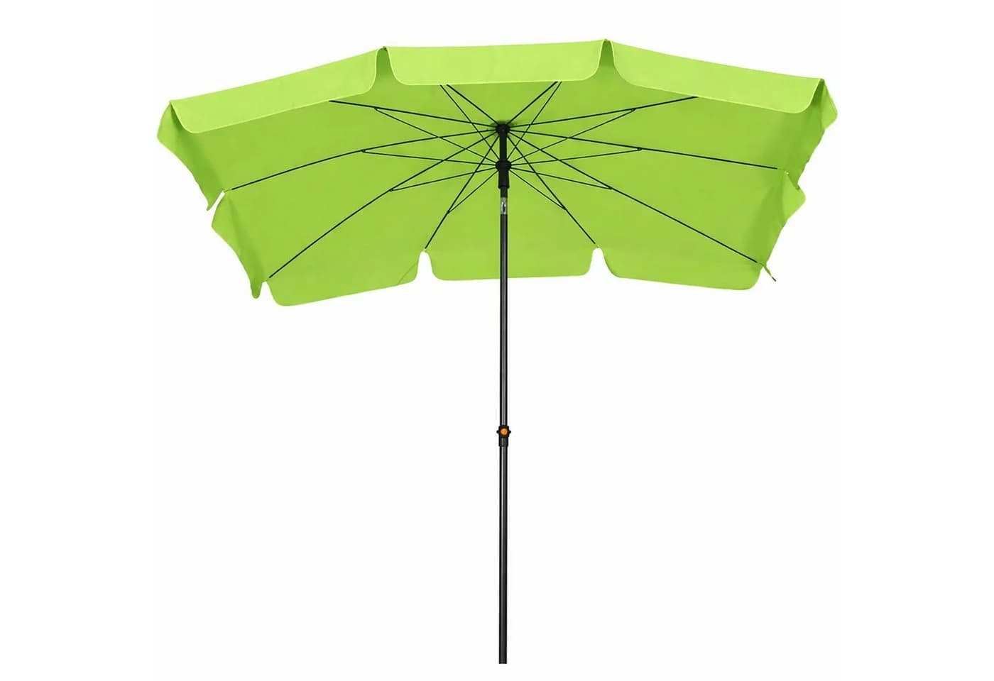 BURI Sonnenschirm Limette 210x140 cm Rechteckig Kippbar - Bild 2