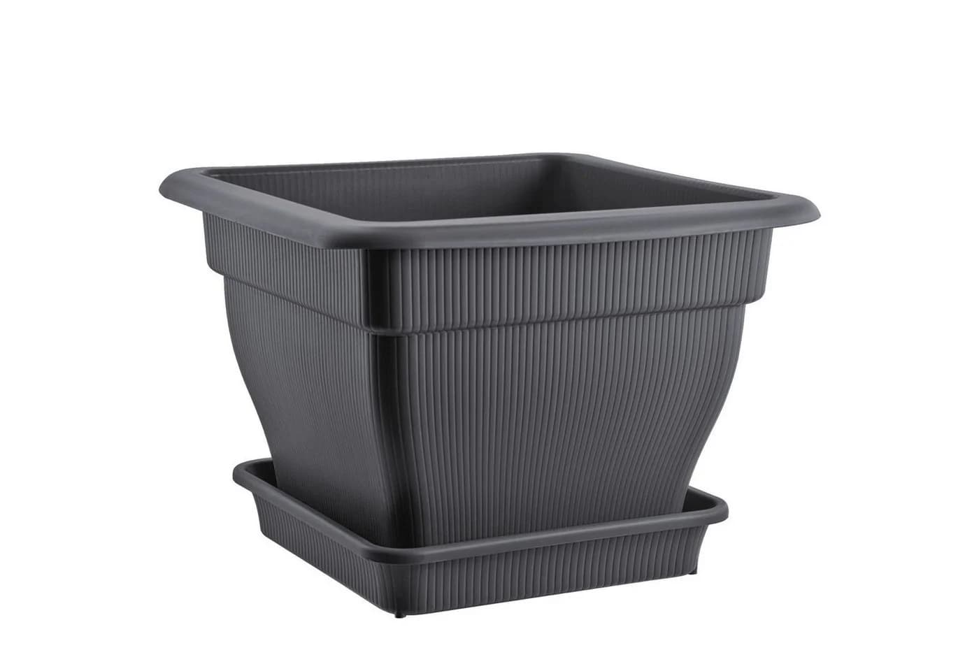 BURI Pflanzkübel XXL Grau mit Wasserspeicher - Bild 2
