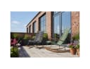 Liadomo Schaukelstuhl Atina Outdoor Sessel Teakholz Rope Grau Bild 5