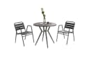 Liadomo Lesina Bistroset 3-tlg. Aluminium Anthrazit Bild 2