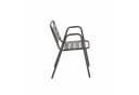 Liadomo Lesina Bistroset 3-tlg. Aluminium Anthrazit Bild 3