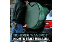Praknu Gartenabfallsack 2x 500L mit Deckel Grün PP Bild 3