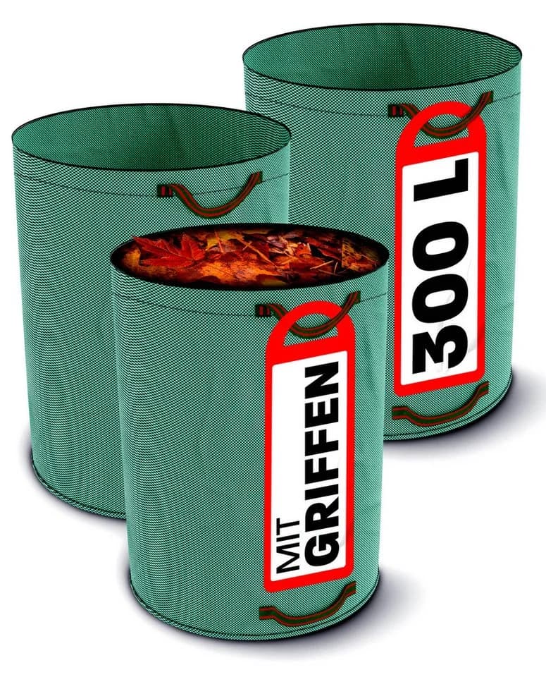Praknu Gartenabfallsack 300 Liter 3er Set - Bild 2