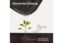 Praknu Unkrautvlies 100g/m² 10m² Schwarz mit 8 Erdankern Bild 4