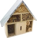 mucHome Insektenhotel mit Metalldach Naturholz Bild 2