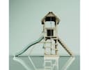 OutdoorToys Spielturm Göteborg Grün mit Schaukel & Rutsche Bild 4