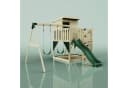 OutdoorToys Spielturm Björn Dunkelgrün mit Schaukel & Rutsche Bild 5