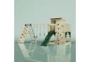 OutdoorToys Spielturm Frida Dunkelgrün mit Trapezstange, Rutsche & Kletterwand Bild 1