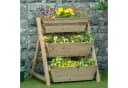 Outsunny 3-stufiges Hochbeet aus massivem Tannenholz Bild 2