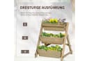 Outsunny 3-stufiges Hochbeet aus massivem Tannenholz Bild 4