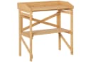 Outsunny Pflanztisch mit Ablagefläche Tannenholz Braun Bild 1