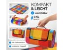 Detex Picknickdecke XXL Wasserdicht Wärmeisoliert Bunt Pixel Bild 5