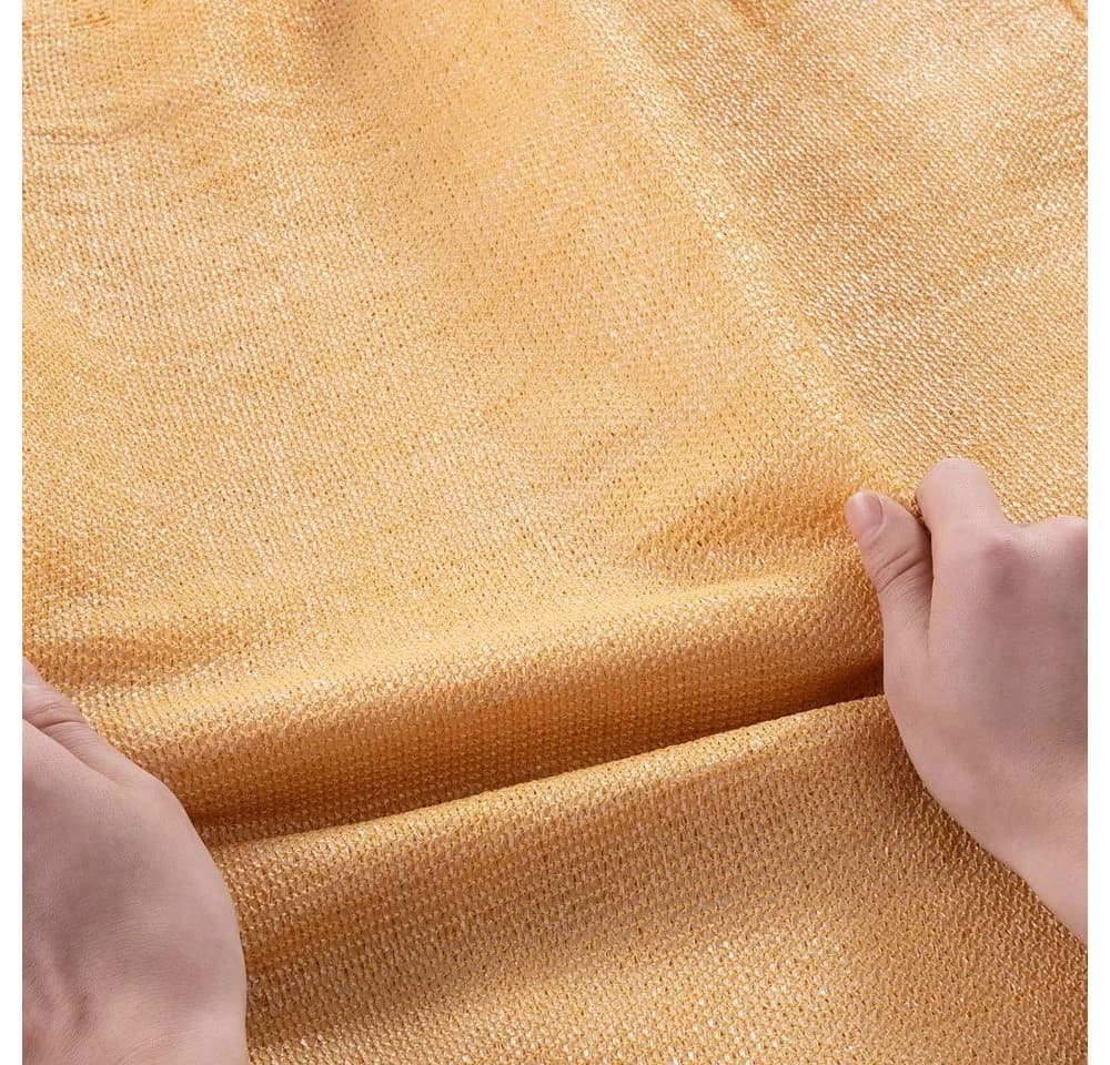 Detex Balkonsichtschutz Wetterfest HDPE Beige Windschutz - Bild 3
