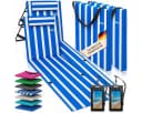 Detex Strandliege mit Rückenlehne und Kopfkissen Bild 2