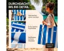 Detex Strandliege mit Rückenlehne und Kopfkissen Bild 4