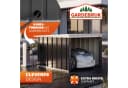 Gardebruk Mähroboter-Garage Anthrazit mit Pultdach Bild 3