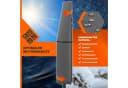 Kingsleeve Sonnenschirm-Schutzhülle Grau für Ampelschirme bis 350 cm Bild 5