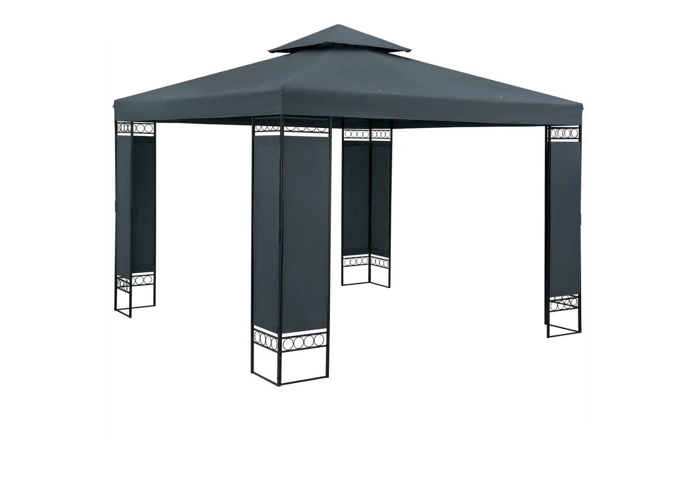 Casaria Pavillon Lorca 3x3m UV-Schutz 50+ Wasserabweisend Metall - Bild 2