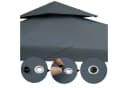 Casaria Pavillon Lorca 3x3m UV-Schutz 50+ Wasserabweisend Metall Bild 4