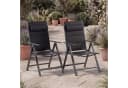 Casaria Gartenstuhl Bern Premium 2er Set Gepolstert Alu Bild 1