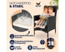 Casaria Gartenstuhl 2er Set Stapelbar Polyrattan mit Auflagen Bild 5