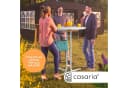 Casaria Stehtisch Klappbar Weiß Garten Metall Bild 1