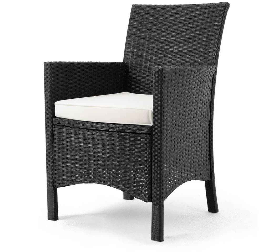 Casaria Garten-Essgruppe Palermo 9-tlg. Polyrattan Akazienholz - Bild 5