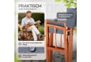 Casaria Regiestuhl Klappbar FSC® Eukalyptusholz Grau Bild 4