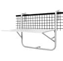 Trendyshop365 Klappbarer Balkontisch Weiß Stahl Bild 2